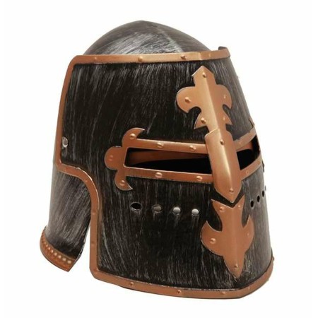 Casco Medievale My Other Me Nero Bronce PVC (58 cm)