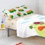 Lenzuolo con angoli HappyFriday MR FOX Multicolore 90 x 200 x 32 cm