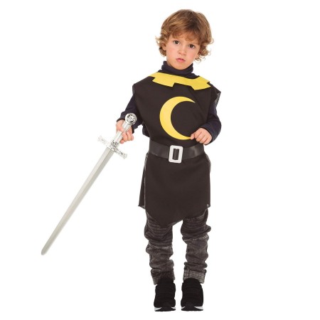 Costume per Bambini My Other Me Nero Guerriero Medievale 3-6 anni