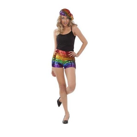 Costume per Adulti My Other Me Rainbow Gonna 34-40