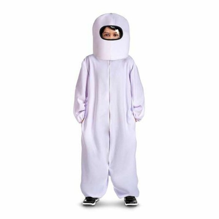 Costume per Bambini Among Us Impostor Bianco