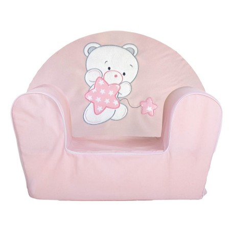 Poltrona per Bambini 44 x 34 x 53 cm Rosa Acrilico