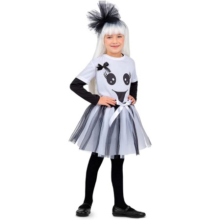 Costume per Bambini My Other Me Grigio Fantasma S 3-4 Anni Tutù (3 Pezzi)