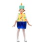 Costume per Bambini My Other Me Giallo Torta 3-6 anni