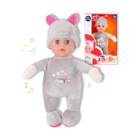 Baby doll Reig 25 cm Gattino Peluche