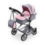 Carrozzina per Bambole Reig Pram Neo Pro Grigio 57 cm