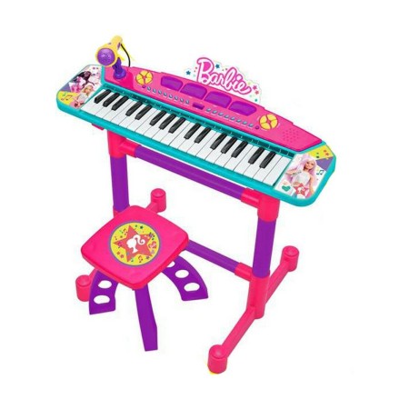 Pianoforte Elettrico Barbie Panca