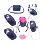 Accessori per Bambole Reig Rosa Blu Marino 9 in 1