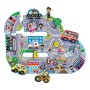 Puzzle per Bambini Reig Busy City 11 Pezzi