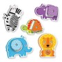 Puzzle per Bambini Reig Zoo Shapes animali Musicale Fattoria