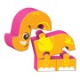 Puzzle per Bambini Reig Zoo Blocks 22 Pezzi