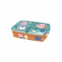 Contenitore a Scomparti Peppa Pig  polipropilene 19,5 x 16,5 x 6,7 cm 17 x 14 x 7 cm