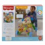 Deambulatore con ruote Fisher Price Suono Cane Luci Multilingue