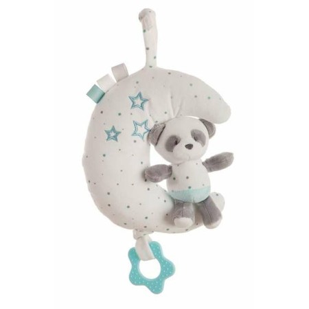 Sonaglio Musicale Baby Panda Azzurro 25 cm Luna