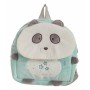 Zaino per Bambini Panda 26 x 22 cm Azzurro