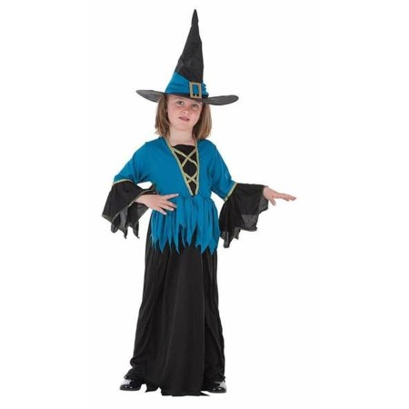 Costume per Bambini Azzurro Strega 7-9 Anni (2 Pezzi)