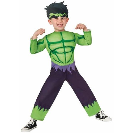 Costume per Bambini Hulk 7-9 Anni (2 Pezzi)