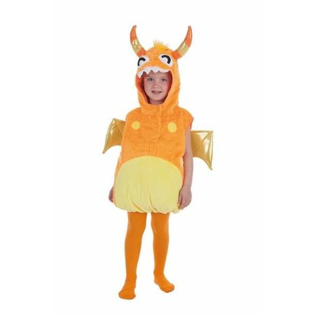 Costume per Bambini Arancio Mostro 5-6 Anni (1 Pezzi)