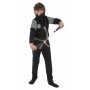 Costume per Bambini Ninja 3-6 anni Nero (4 Pezzi)