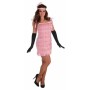 Costume per Adulti Rosa Charleston M/L (2 Pezzi)