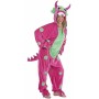 Costume per Adulti Mostro M/L Verde Rosa