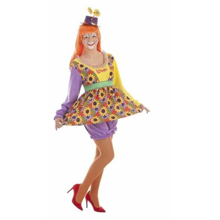 Costume per Adulti Love Pagliaccio Donna 5 Pezzi