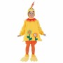 Costume per Bambini Crazy Gallina (4 Pezzi)