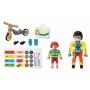 Playset Playmobil City Life - Paramedic with Patient 71245 15 Pezzi