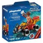 Playset Playmobil City Action Rescue Quad 18 Pezzi 71040