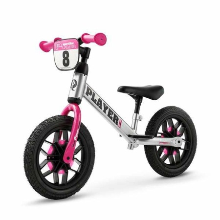 Bicicletta per Bambini New Bike Player Luci Rosa 10"