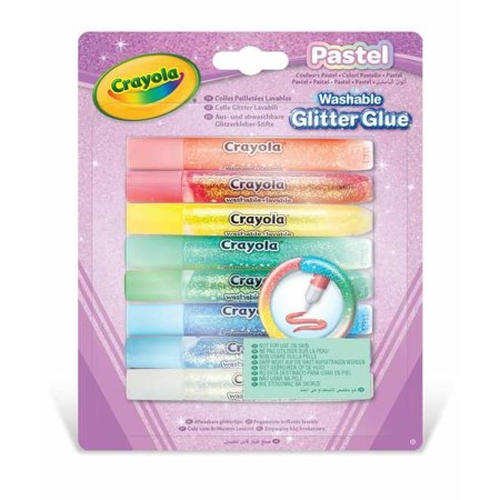 Colla gel Crayola Pups Motorcycke Porporina 8 Pezzi Torta