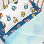 Lenzuolo con angoli HappyFriday LE PETIT PRINCE Multicolore Blu scuro 60 x 120 x 14 cm Aereo