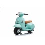 Scooter elettrico per bambini Vespa Verde 6V