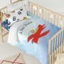 Set di copripiumino HappyFriday Le Petit Prince Son Avion Multicolore Culla Neonato 2 Pezzi