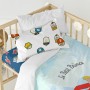 Set di copripiumino HappyFriday Le Petit Prince Son Avion Multicolore Culla Neonato 2 Pezzi