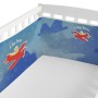 Paracolpi per culla HappyFriday Le Petit Prince Son avion Multicolore 210 x 40 cm