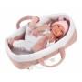 Bambolotto Neonato Llorens Mimi Rosa 40 cm Navicella