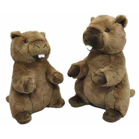 Peluche Brune Marmotta 26 cm