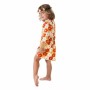 Costume per Bambini Fiori Hippie Arancio