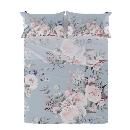 Lenzuolo Superiore HappyFriday Soft bouquet Multicolore 160 x 270 cm