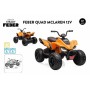 Quad Elettrico Feber McLaren MCL 35 Liveries JL212 Arancio 12 V