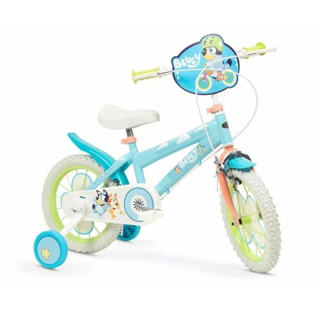 Bicicletta per Bambini Bluey 14" Azzurro Verde