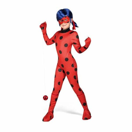 Costume per Bambini Lady Bug 7 Pezzi