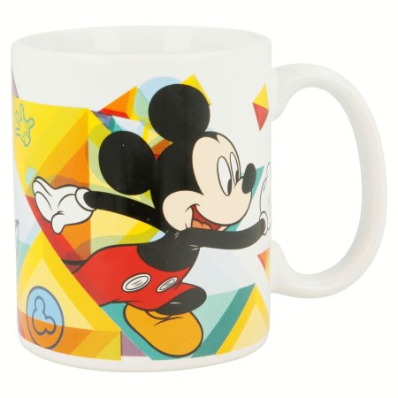 Tazza Mug Mickey Mouse Color Flow Ceramica 350 ml