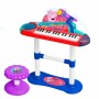 Pianoforte giocattolo Peppa Pig Microfono Panca