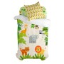 Set di copripiumino HappyFriday Mr Fox Wild Multicolore Singolo 2 Pezzi