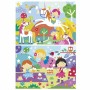 Set di 2 Puzzle Educa Fantasy world 48 Pezzi