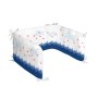 Paracolpi per culla HappyFriday Moshi moshi Whale Multicolore 210 x 40 cm