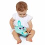 Peluche con Suono Moltó Gusy luz Baby Bunny Turchese 7,5 cm