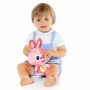 Peluche con Suono Moltó Gusy luz Baby Bunny Rosa 7,5 cm